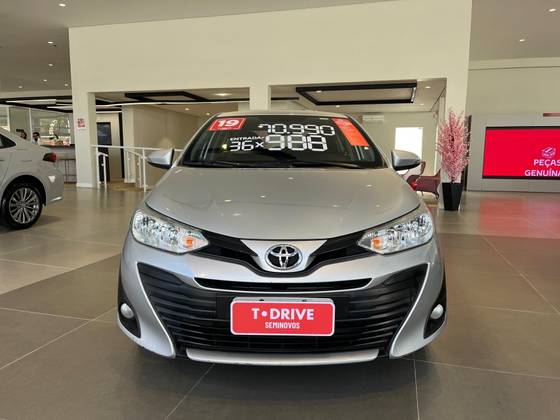 TOYOTA YARIS 1.5 16V FLEX SEDAN XL MULTIDRIVE